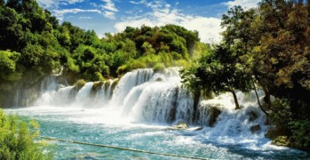 Krka waterfalls, Skradin Croatia, day trips from Split, private tours, Krka National Park, Roski Slap